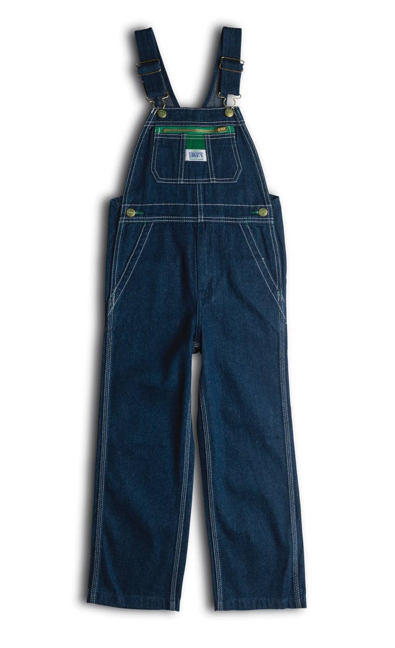 Liberty Pre-School Denim Bib Overall, Rigid Blue, 6 - Image 3
